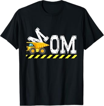 Happy Mothers Day Cute Construction Kids For Mom Mothers Day T-Shirt