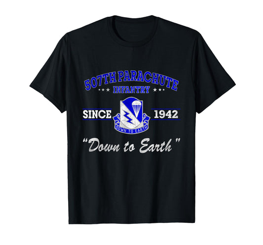 507th Parachute Infantry Regiment Veteran Father Day T-Shirt