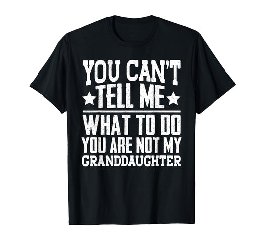 Vintage Fathers Day Grandpa Funny Gifts From Granddaughter T-Shirt