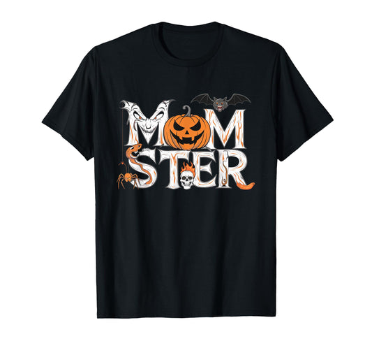 Momster Halloween Spooky Mom T-Shirt