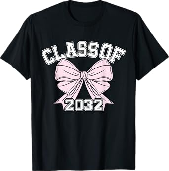 Class Of 2032 Coquette Bow Class Of 2032 T-Shirt