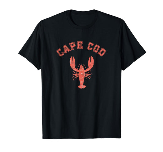 Cape Cod Lobster T-Shirt, Small, Black