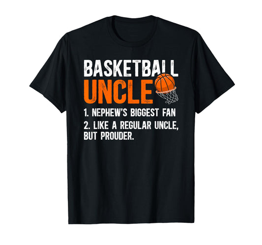Basketball Uncle Definition Basketball Player Uncle T-Shirt