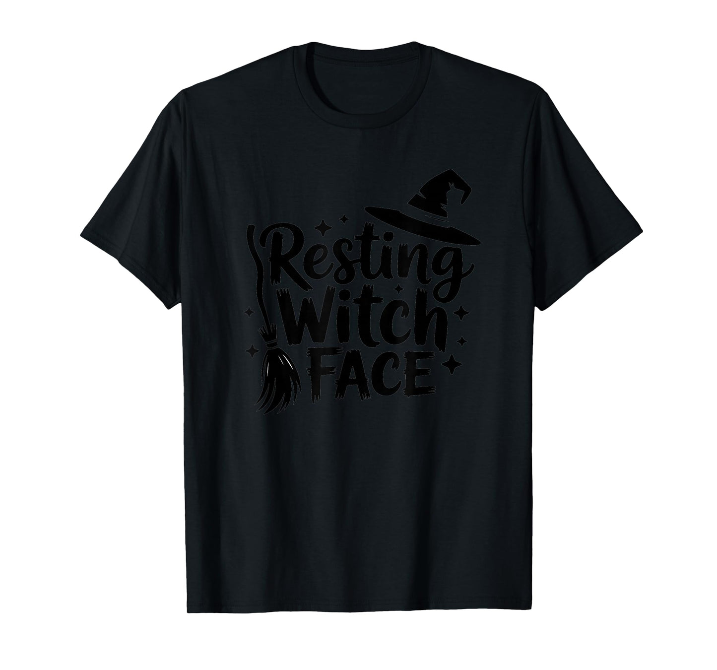 Resting Witch face Halloween T-Shirt