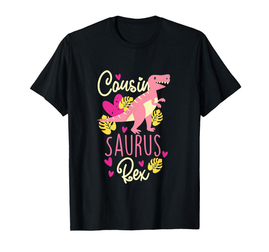 Cousin Saurus Rex Dinosaur Kids T-Shirt