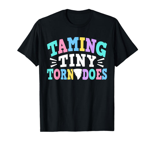 Taming Tiny Tornadoes Day Care Teacher T-Shirt