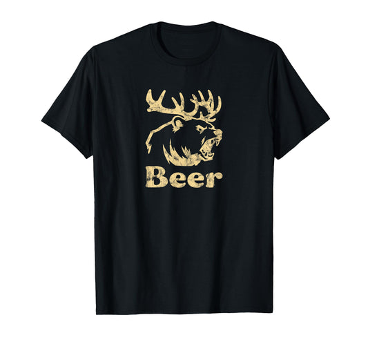 Bear Deer Beer T-Shirt