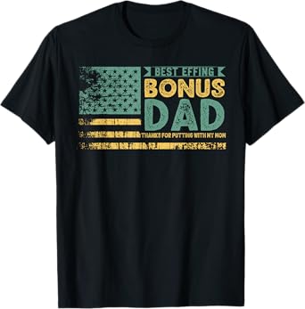 Best Effing Bonus Dad Vintage T-Shirt