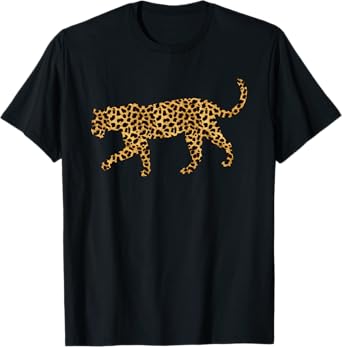 Leopard Leopard Print Panther Animal Lover Women Gift T-Shirt