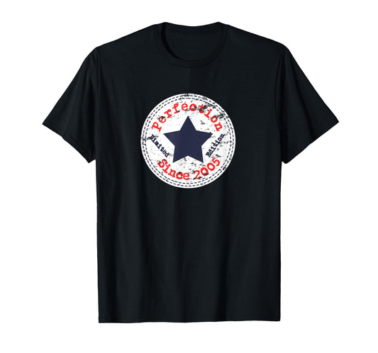 Vintage 2005 20 Year Old Bday Men Women 20th Birthday T-Shirt