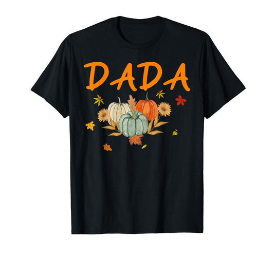 Dada Birthday Pumpkin 1st Birthday Matching Family Party T-Shirt