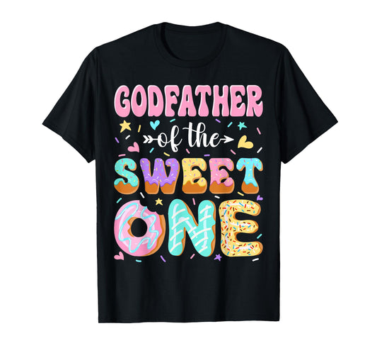 GodFather of The Sweet One First Birthday Matching Family T-Shirt