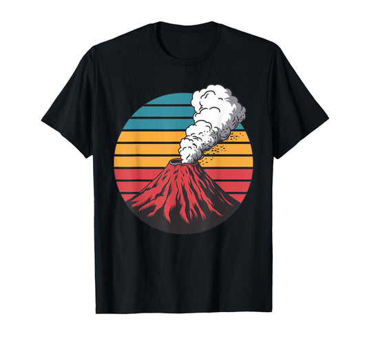 Cool Volcano Art For Men Women Kids Geology Volcano Lover T-Shirt