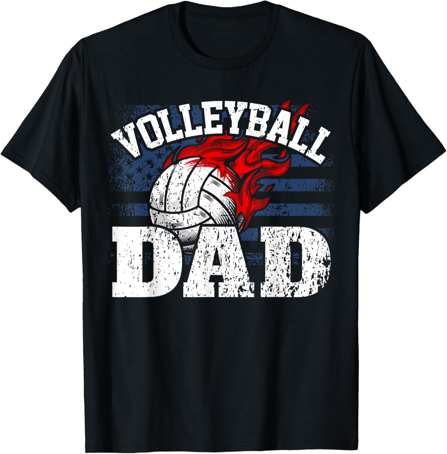 Dad Volleyball Player Father Volleyball T-Shirt