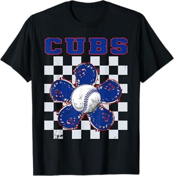 Vintage Cubs Name Throwback Classic Art Cubs Spirit Game Day T-Shirt