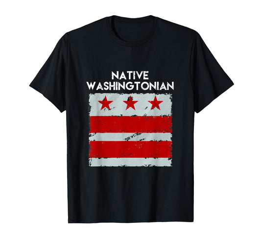 DC, Native Washingtonian! Vintage Hometown Washington D.C T-Shirt
