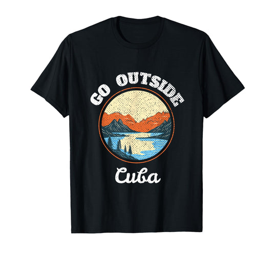 Cuba Travel Vacation Go Outside Cuba T-Shirt