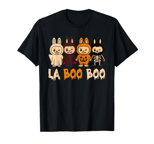 Cute Laboo Boo Ghost Halloween for Adults and Kids T-Shirt