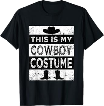 Cowboy Costume Country Western Costume Men Women Kids T-Shirt