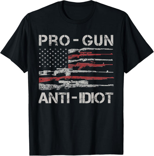 Vintage USA Flag 2nd Amendment T-Shirt