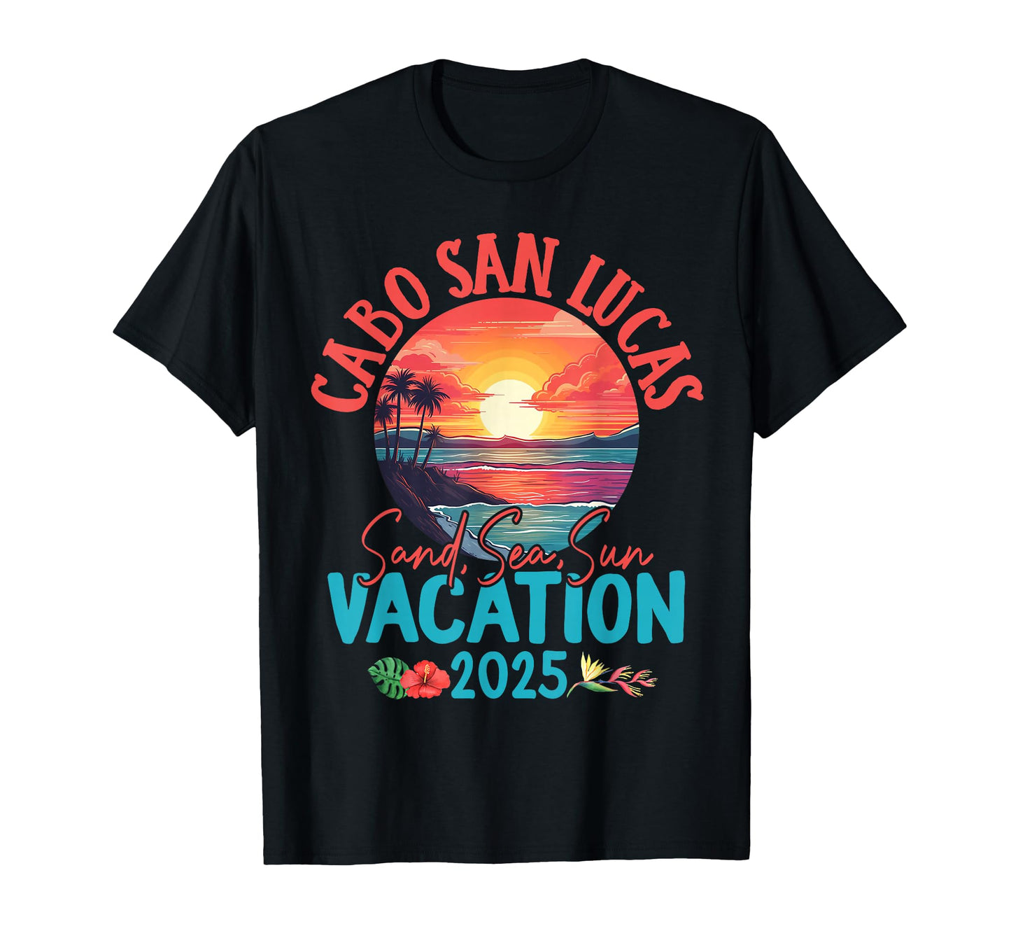 Cabo San Lucas Mexico Vacation 2025 Souvenir Matching Family T-Shirt