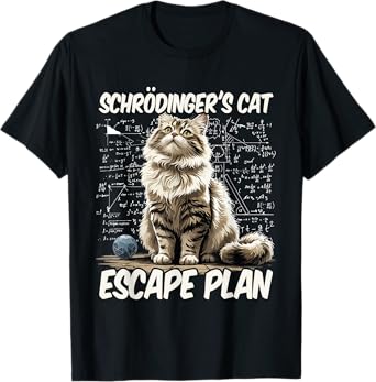 Funny Schrödinger's Cat Science T-Shirt