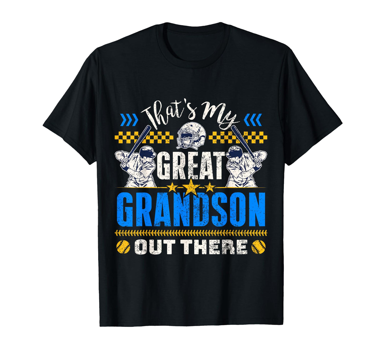 That's My Great Grandson Out There Baseball Great Grandma T-Shirt