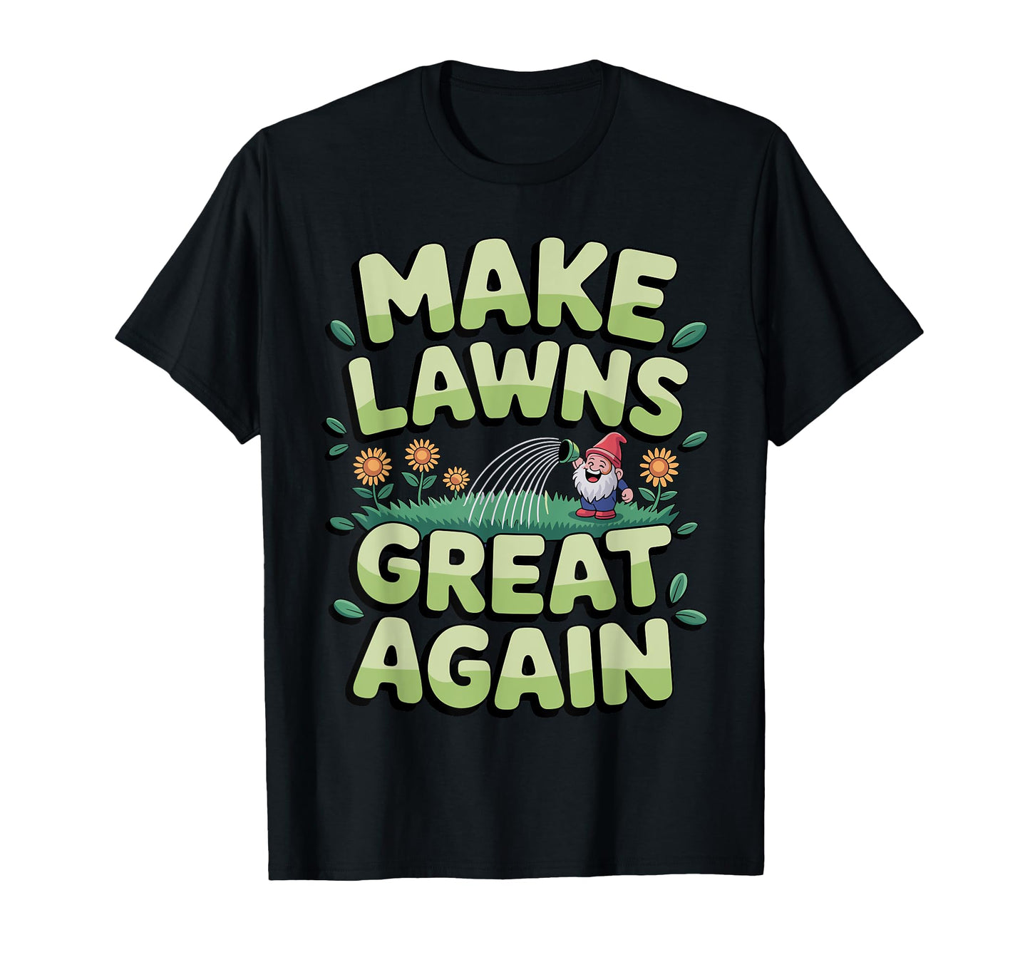 Lawn Mower Novelty for Men Women Kids Landscaper Lawn Mowing T-Shirt