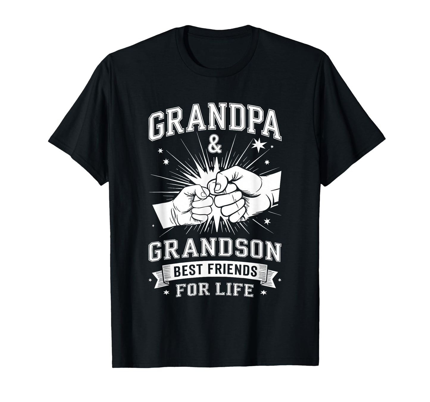 Grandpa And Grandson Best Friends For Life Shirt For Men T-Shirt