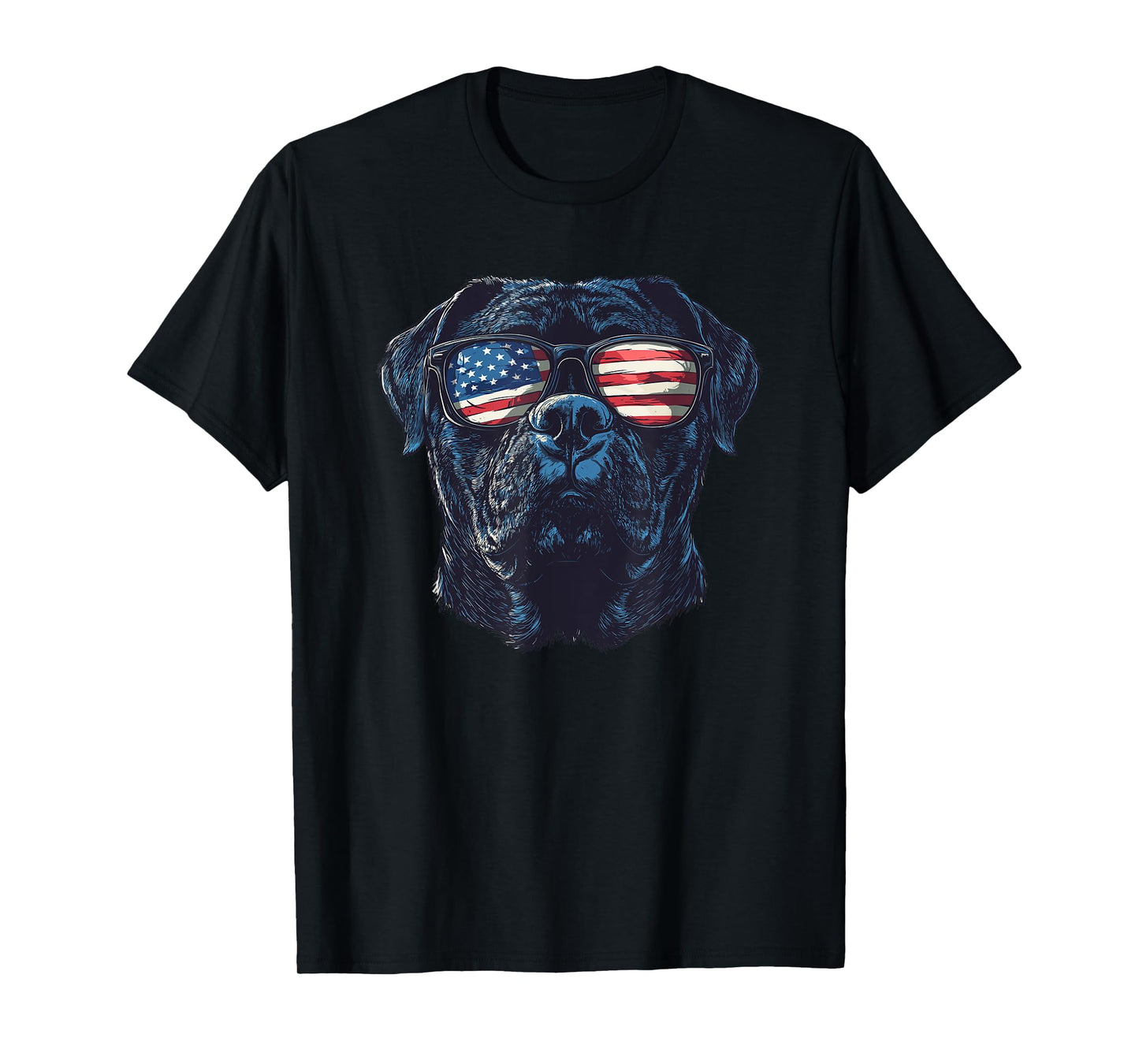 Cane Corso USA Flag Sunglasses Dog Lover 4th Of July T-Shirt for Men Women Kids