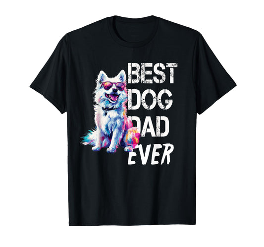 Mens American Eskimo Dog Lover Vintage Best American Eskimo T-Shirt