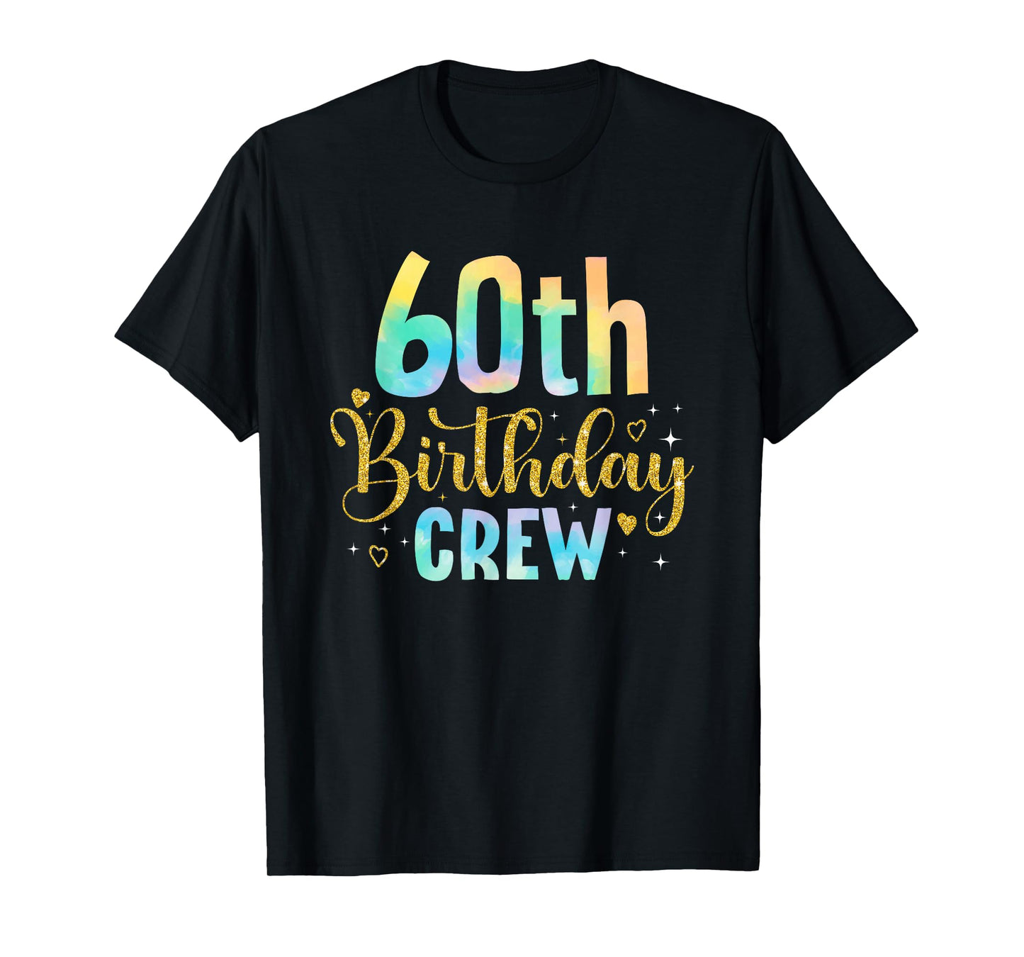 60 Years Old Birthday Party Group Family 60th Birthday Crew T-Shirt