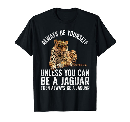 Cool Jaguar Art For Men Women Safari Animal Leopard Jaguars T-Shirt