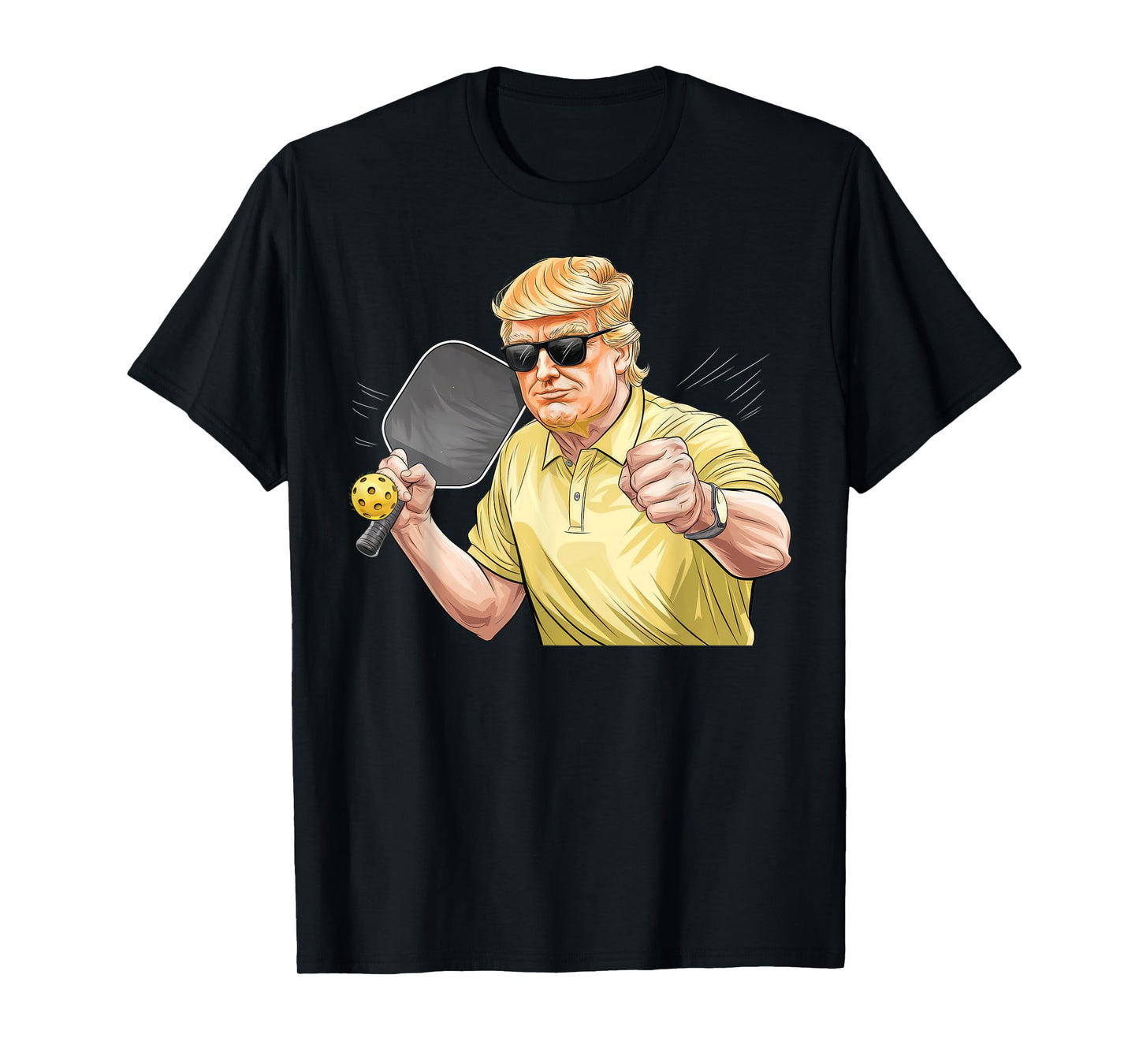 Funny Pickleball Lovers Funny Trump Pickle Ball Men Women T-Shirt