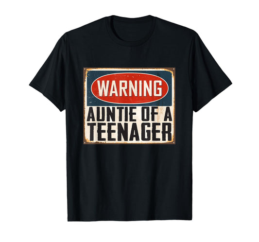 Auntie of a Teenager Official Teenager Matching T-Shirt