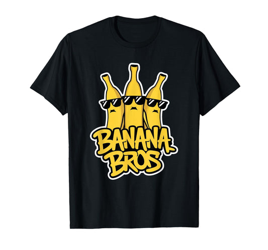 Banana Bros Cool Bananas Halloween Costume Funny T-Shirt