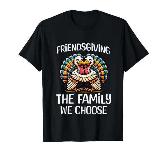 Funny Friendsgiving Shirt Women Turkey Friendsgiving T-Shirt