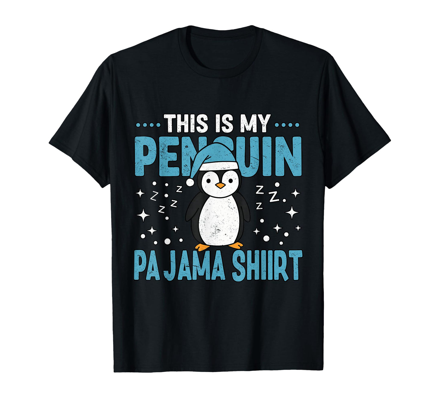 This is My Penguin Pajama Shirt Girls Boys Kids Women Men T-Shirt