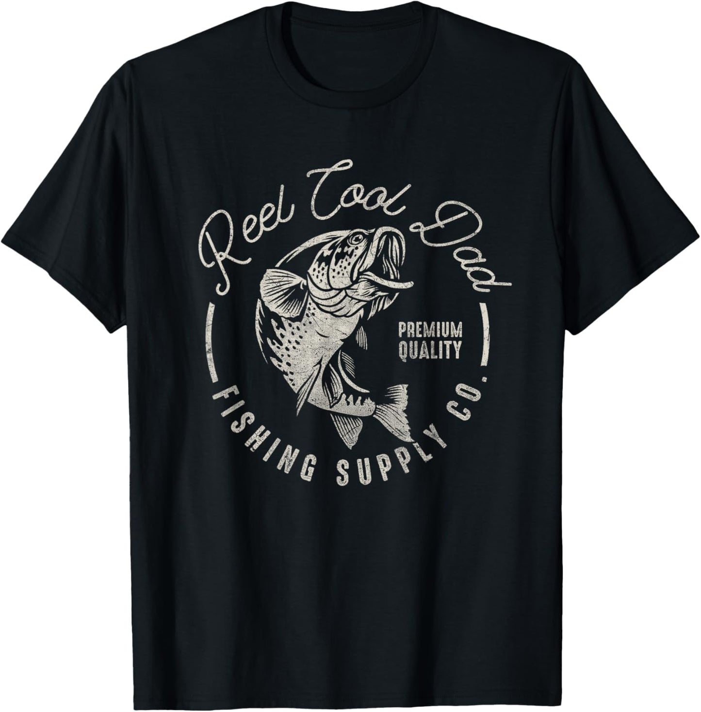 Reel Cool Dad Funny Fathers Day T-Shirt