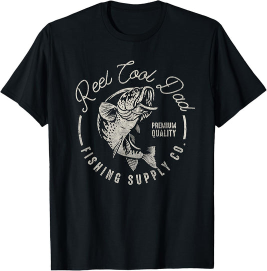 Reel Cool Dad Funny Fathers Day T-Shirt