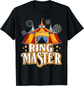 Circus Ringmaster Carnival Crew Party Lovers kids boys girls T-Shirt
