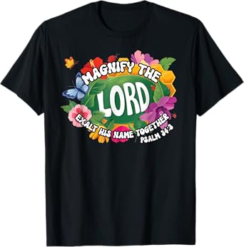 VBS 2025 Summer Camp Magnify The Lord Christian T-Shirt