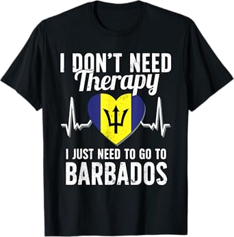 Barbados Flag I Vacation Barbados T-Shirt