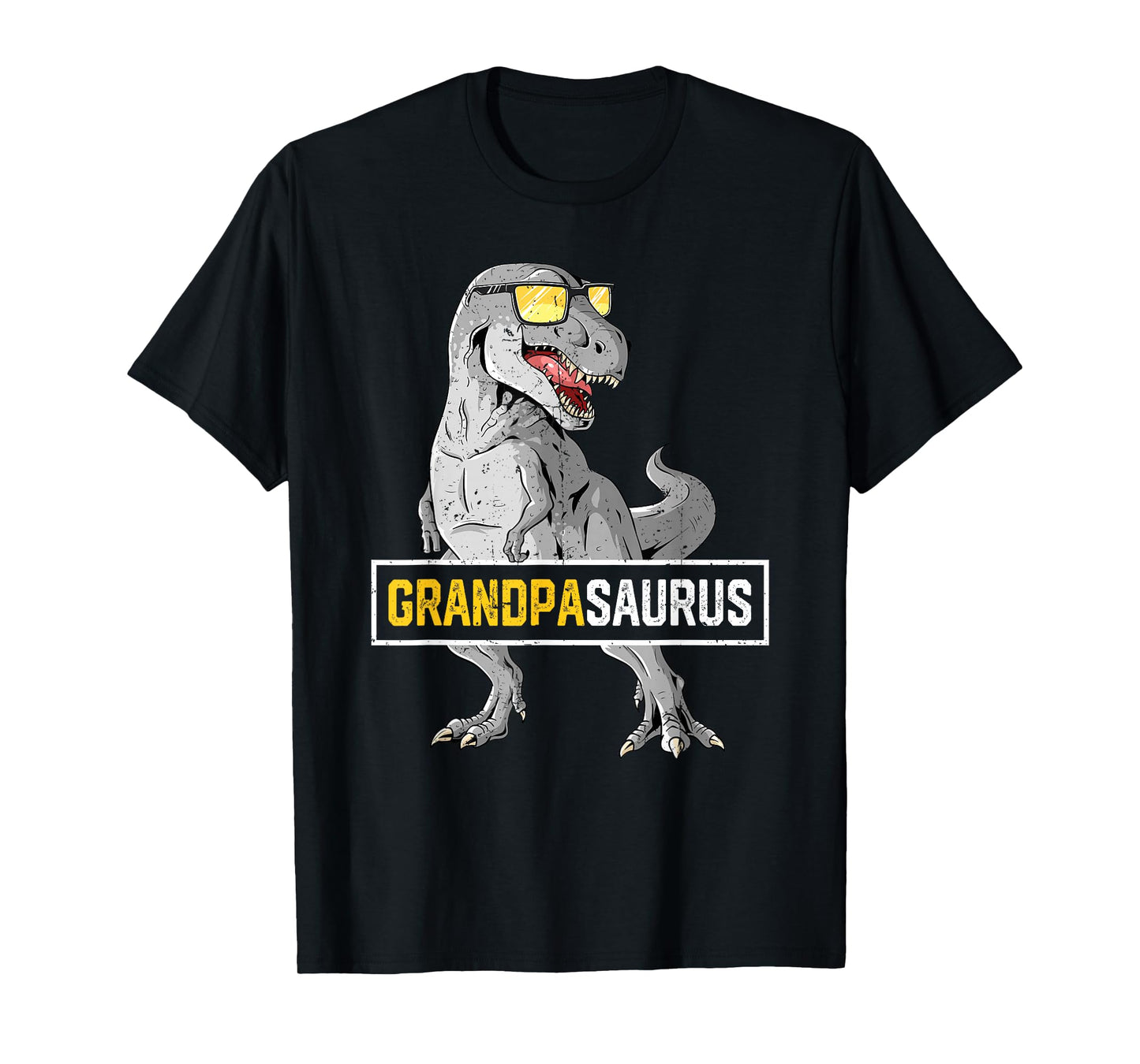 Grandpasaurus TRex Birthday Dinosaur Grandpa Family Matching T-Shirt