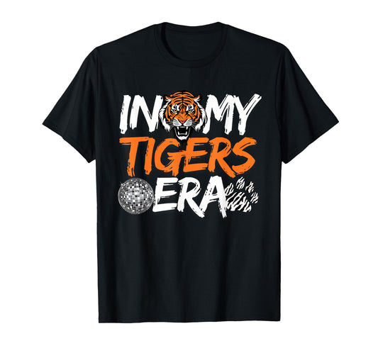 In My Tigers Era Back to School Mascot Spirit Game Vintage T-Shirt