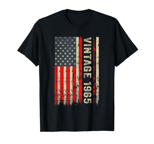 60 Years Old Vintage 60 Birthday 1965 60th Birthday T-Shirt for Women Men