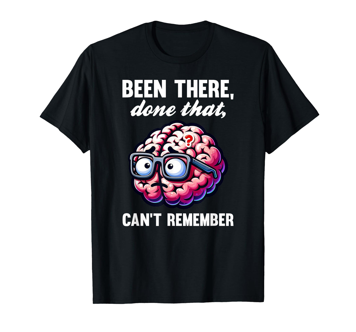 Funny Old Man Can't Remember Retired Gag Design T-Shirt