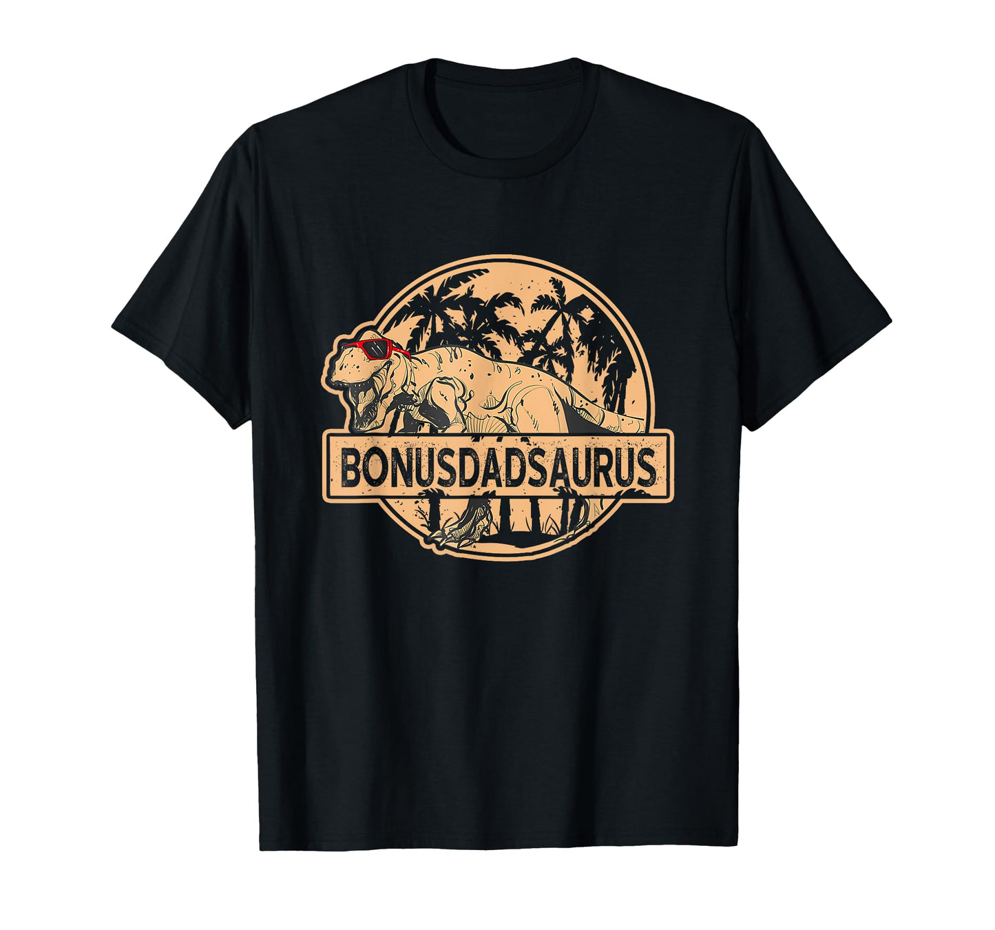 Bonus Dad Saurus T Rex Family Matching DaddySaurus Stepdad T-Shirt