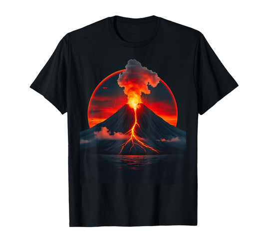 Cool erupting volcano costume for boys and girls T-Shirt