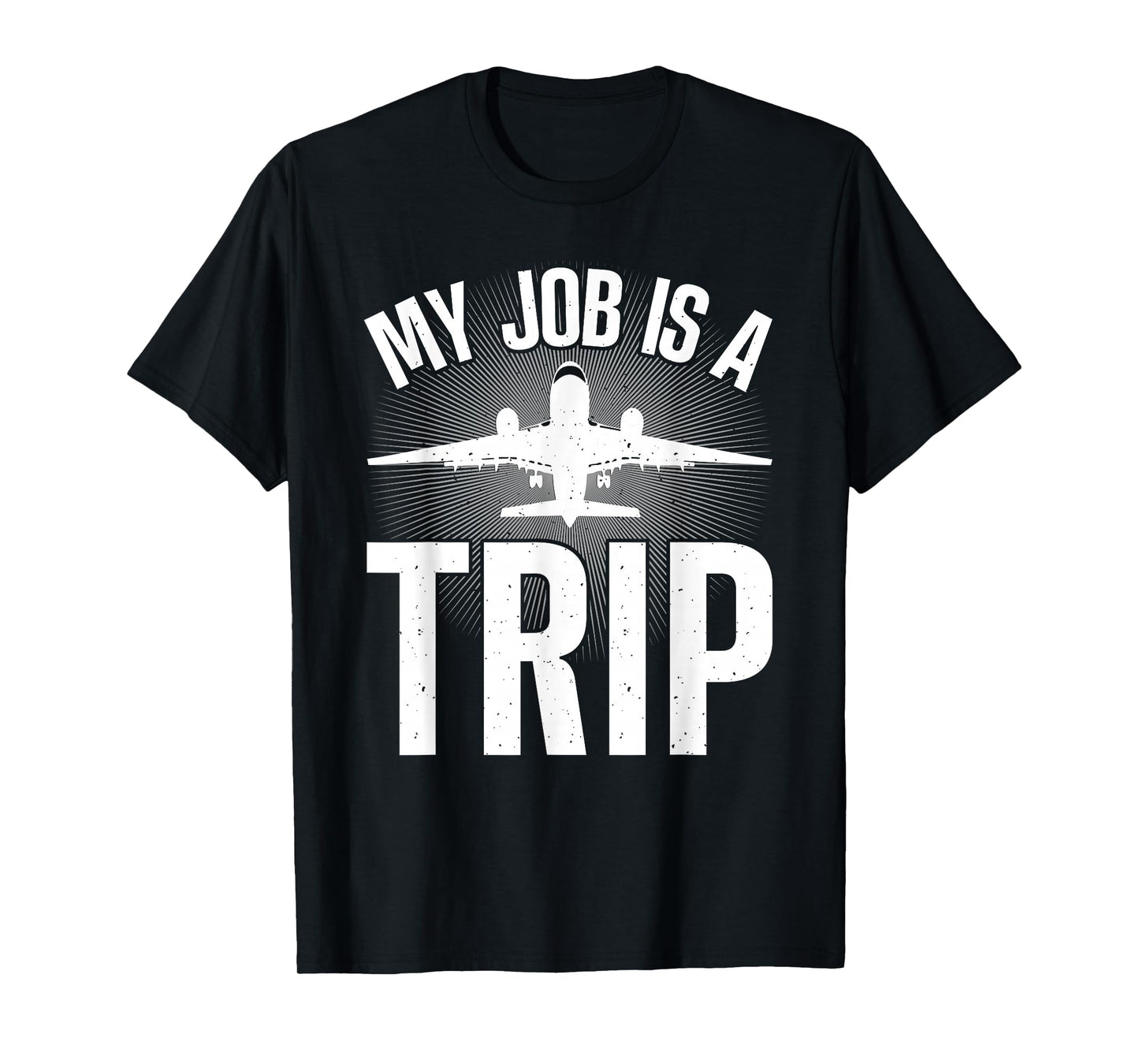 Funny Flight Attendant Art for Men Women Flight Attendant T-Shirt
